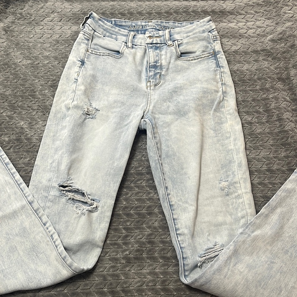 Size four American eagle curvy high rise jegging